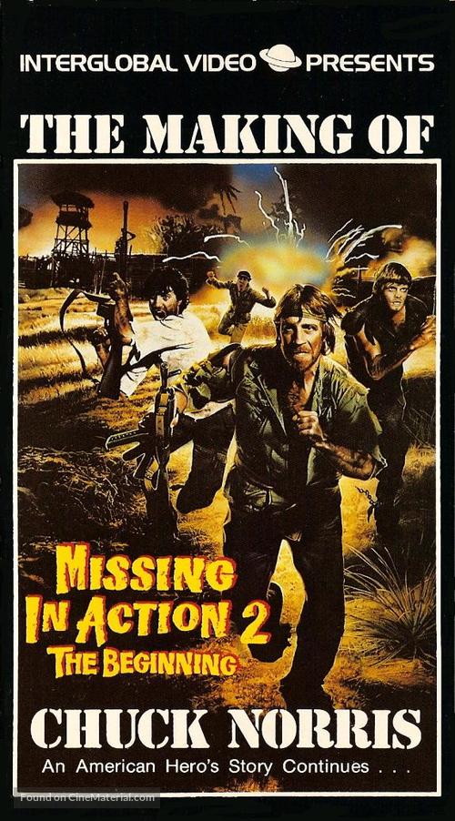 Missing in Action 2: The Beginning - Canadian VHS movie cover