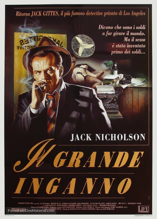 The Two Jakes - Italian Movie Poster