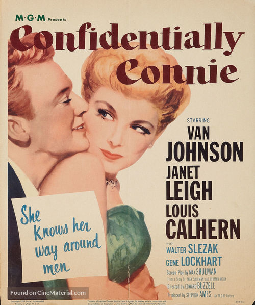 Confidentially Connie - Movie Poster
