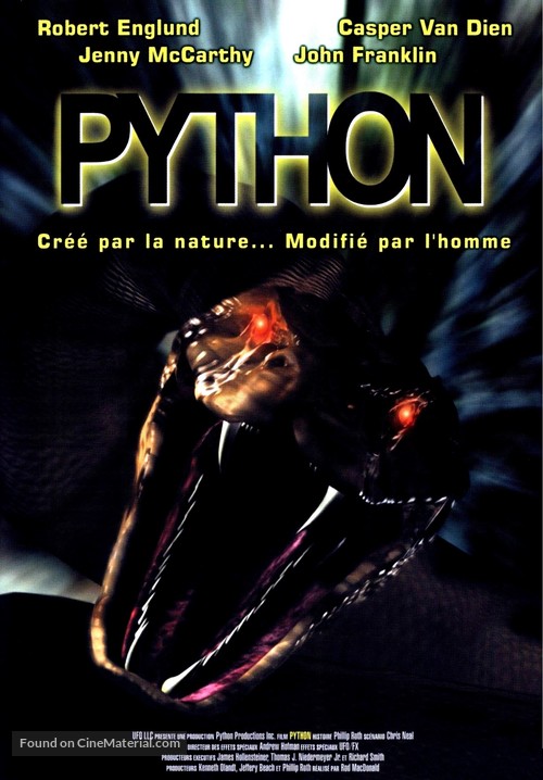 Python - French DVD movie cover