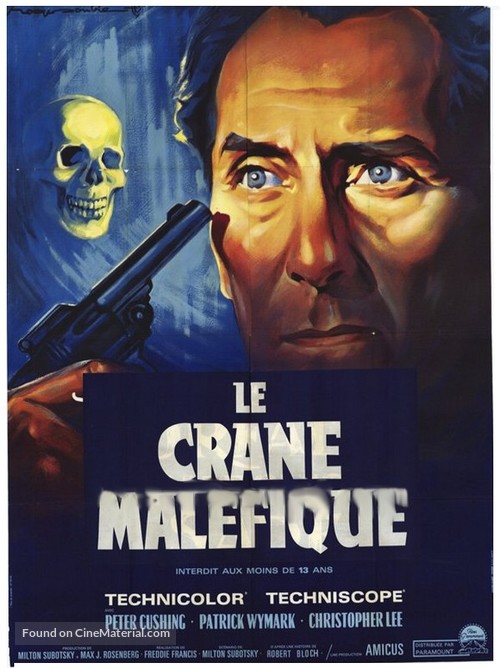 The Skull - French Movie Poster