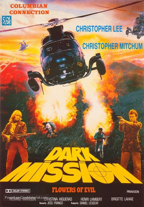 Dark Mission: Flowers of Evil - Belgian Movie Poster