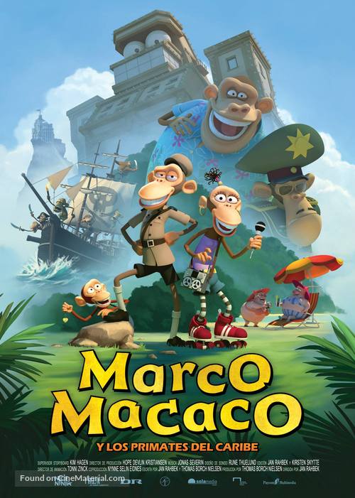 Marco Macaco - Spanish Movie Poster