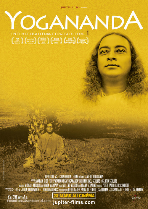 Awake: The Life of Yogananda - French Movie Poster