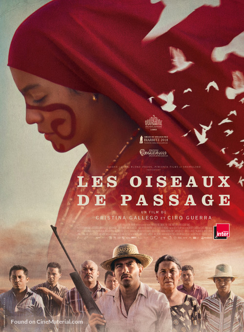 P&aacute;jaros de verano - French Movie Poster