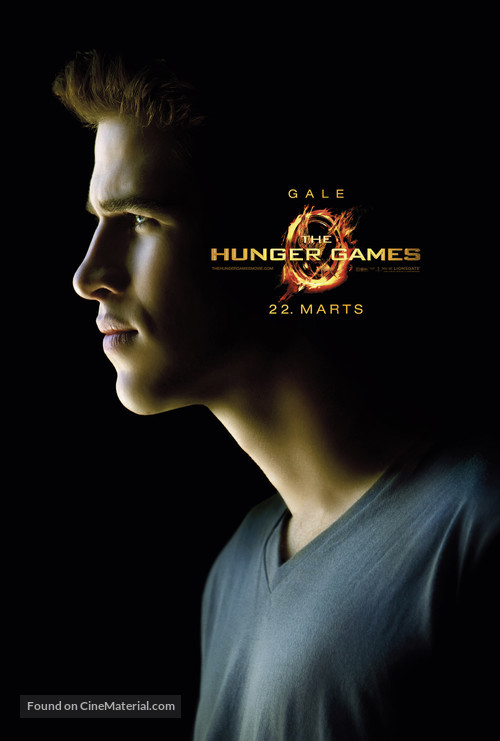 The Hunger Games - Danish Movie Poster