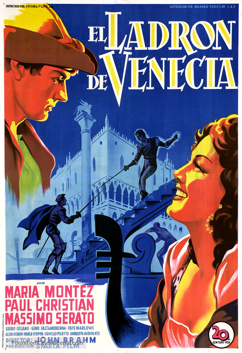 Ladro di Venezia, Il - Spanish Movie Poster