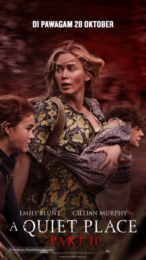 A Quiet Place: Part II - Malaysian Movie Poster