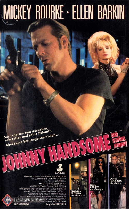 Johnny Handsome - German Movie Cover