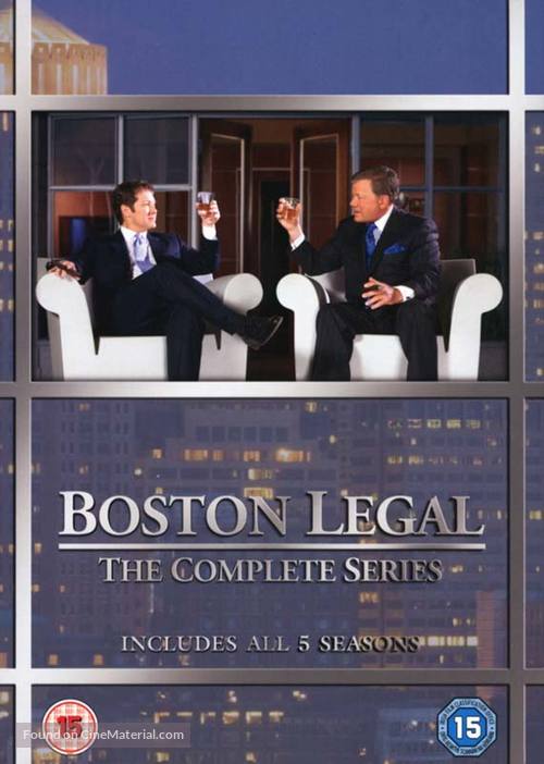 &quot;Boston Legal&quot; - British DVD movie cover