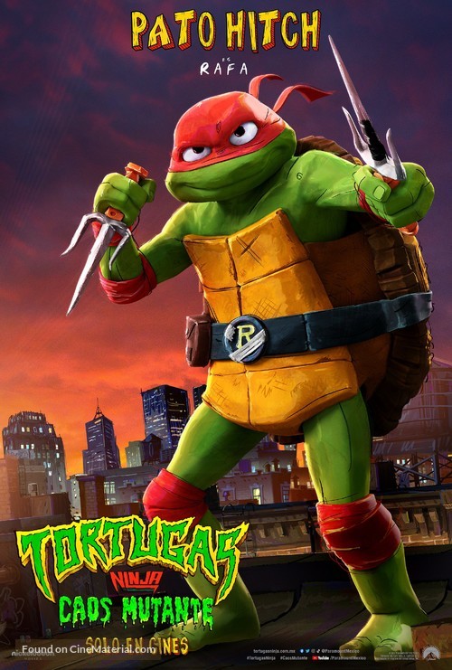 Teenage Mutant Ninja Turtles: Mutant Mayhem - Mexican Movie Poster