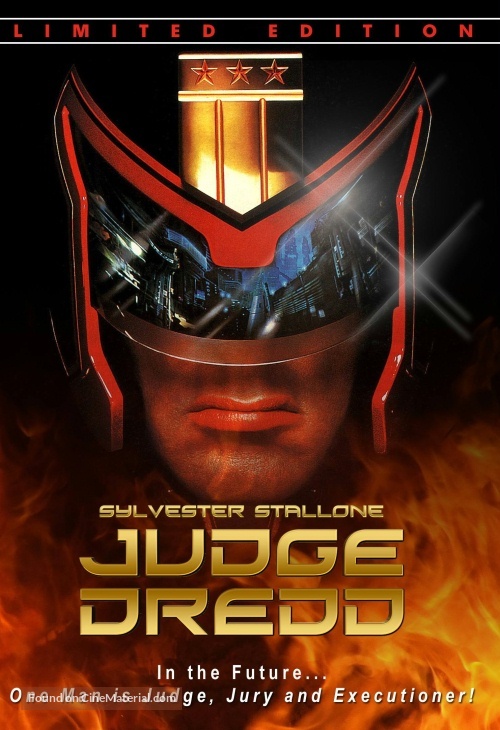 Judge Dredd - DVD movie cover