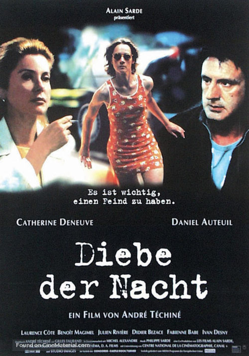 Les voleurs - German Movie Poster