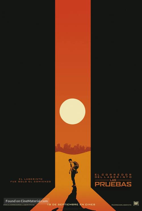 Maze Runner: The Scorch Trials - Spanish Movie Poster