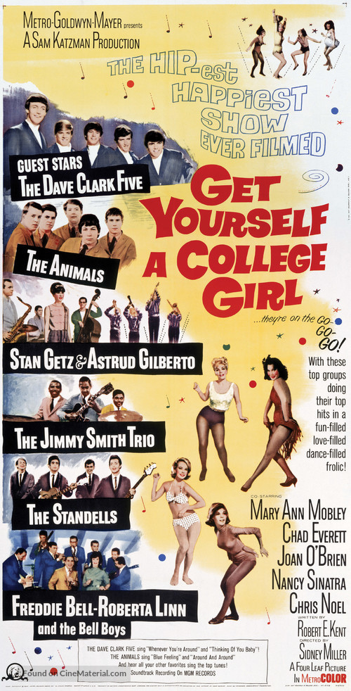 Get Yourself a College Girl - Movie Poster