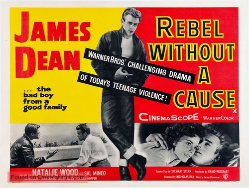 Rebel Without a Cause - British Movie Poster