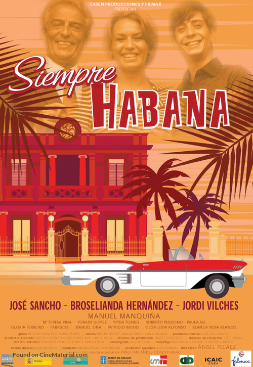 Siempre Habana - Spanish Movie Poster
