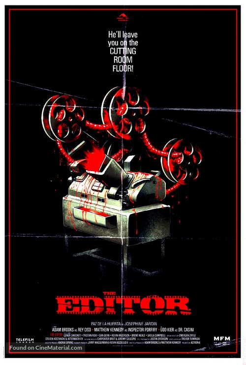 The Editor - Canadian Movie Poster