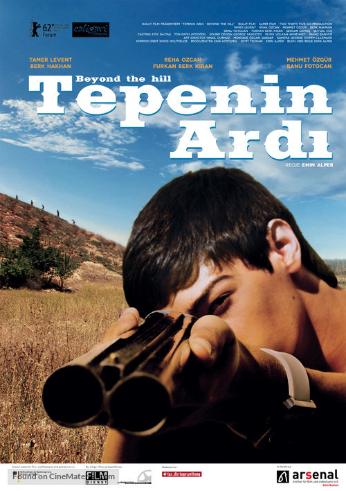 Tepenin Ardi - German Movie Poster