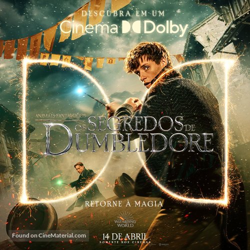 Fantastic Beasts: The Secrets of Dumbledore - Brazilian Movie Poster