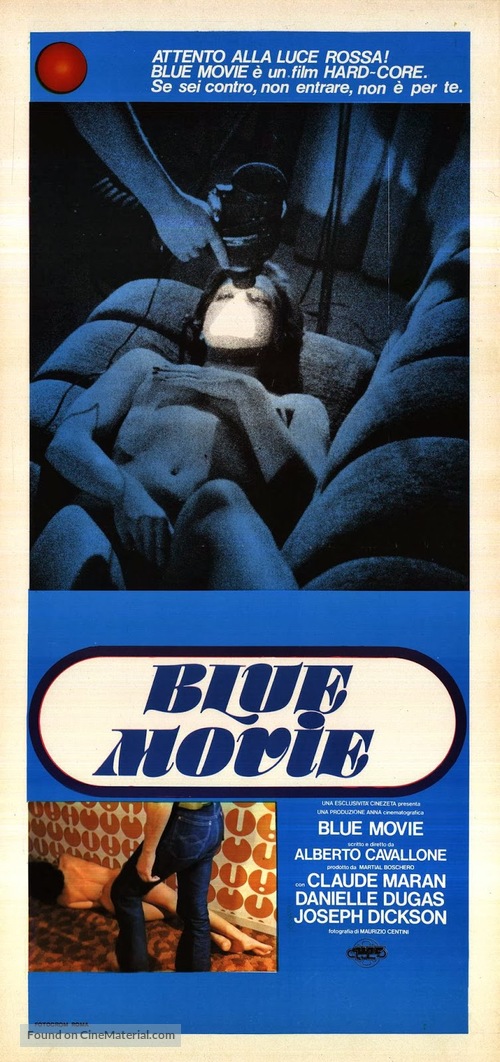 Blue Movie - Italian Movie Poster