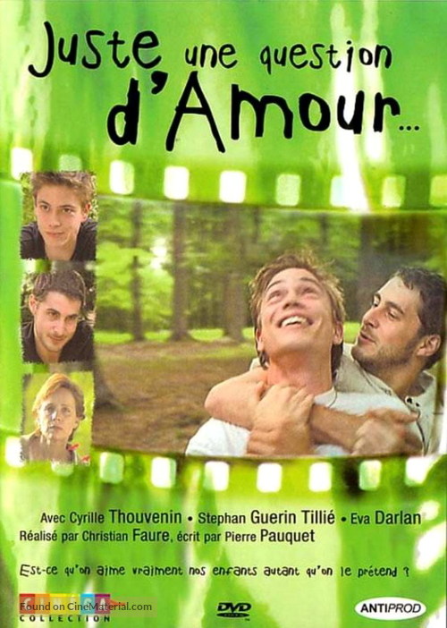 Juste une question d&#039;amour - French Movie Cover