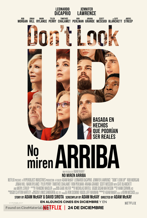 Don&#039;t Look Up - Colombian Movie Poster