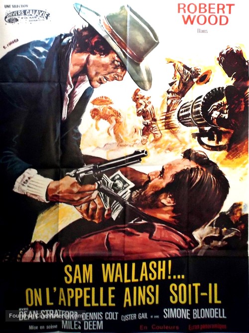 Era Sam Wallash... lo chiamavano &#039;Cos&igrave; Sia&#039; - French Movie Poster