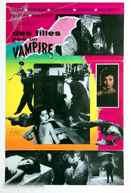 Ultima preda del vampiro, L&#039; - French Movie Poster