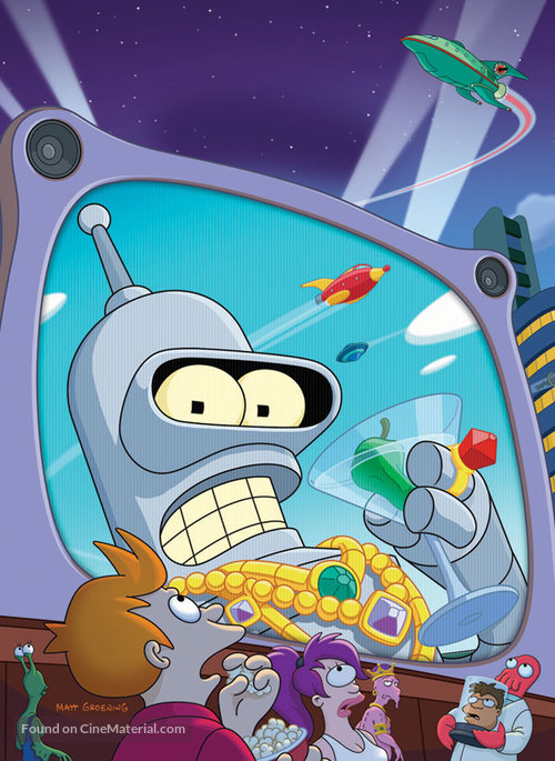 Futurama: Bender&#039;s Big Score! - Key art