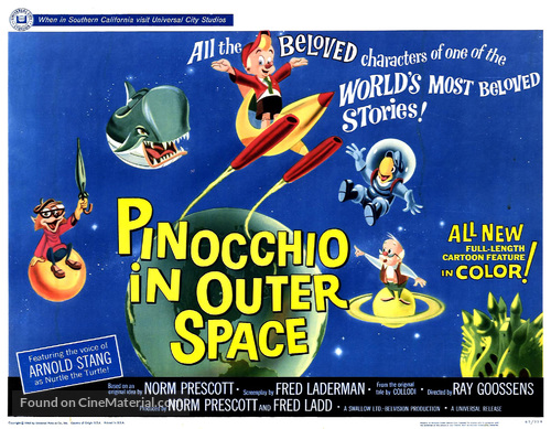 Pinocchio in Outer Space - Movie Poster
