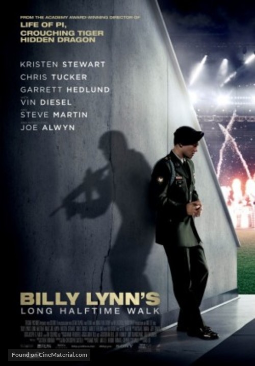 Billy Lynn&#039;s Long Halftime Walk - Indonesian Movie Poster