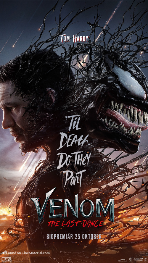 Venom: The Last Dance - Swedish Movie Poster