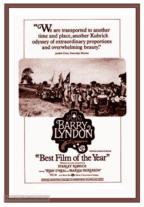 Barry Lyndon - Movie Poster