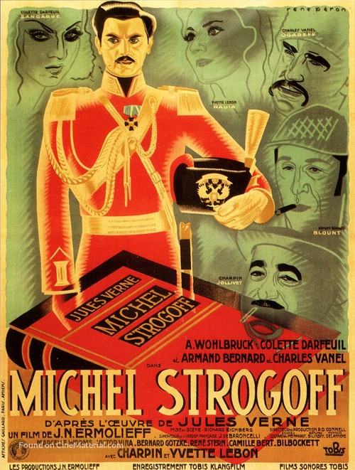 Michel Strogoff - French Movie Poster