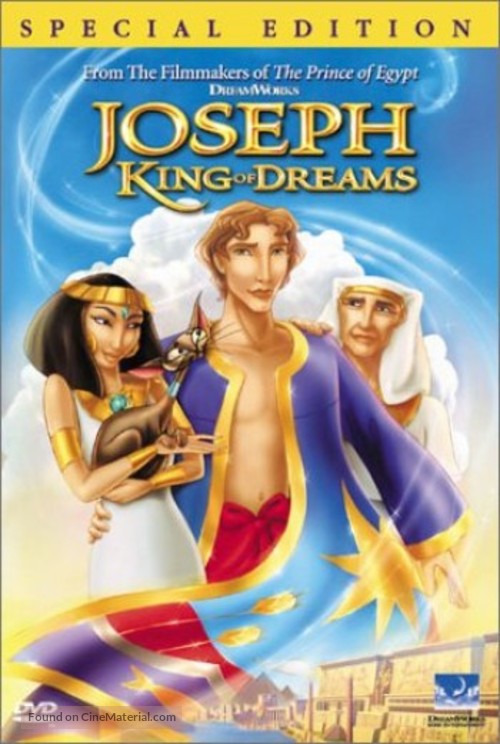 Joseph: King of Dreams - DVD movie cover