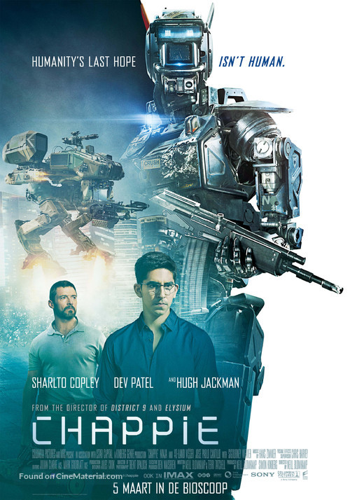 Chappie - Dutch Movie Poster