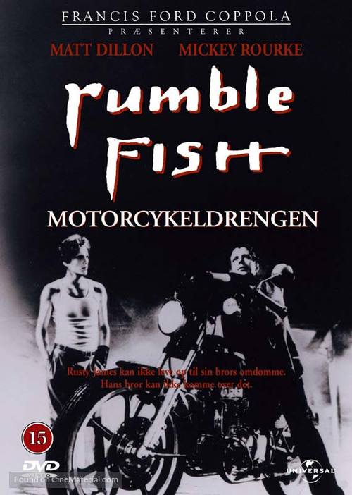 Rumble Fish - Danish VHS movie cover