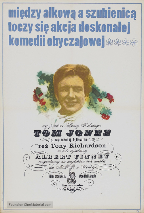 Tom Jones - Polish Movie Poster