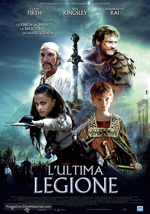 The Last Legion - Italian Movie Poster