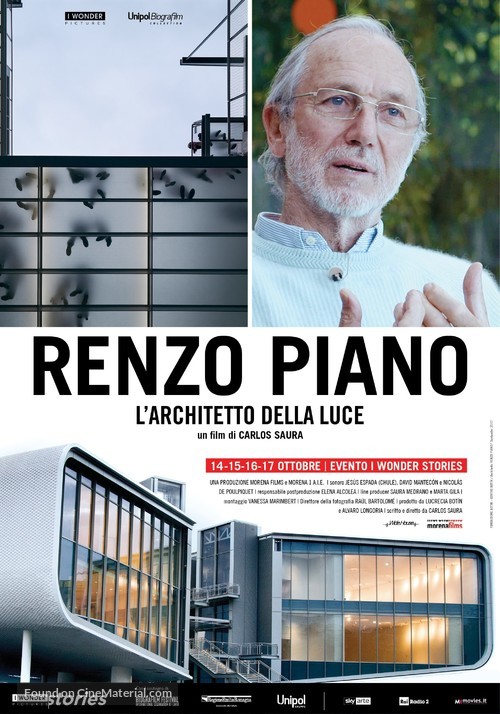 Renzo Piano, an Architect for Santander - Italian Movie Poster