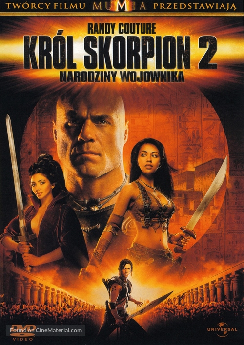 The Scorpion King: Rise of a Warrior - Polish Movie Cover