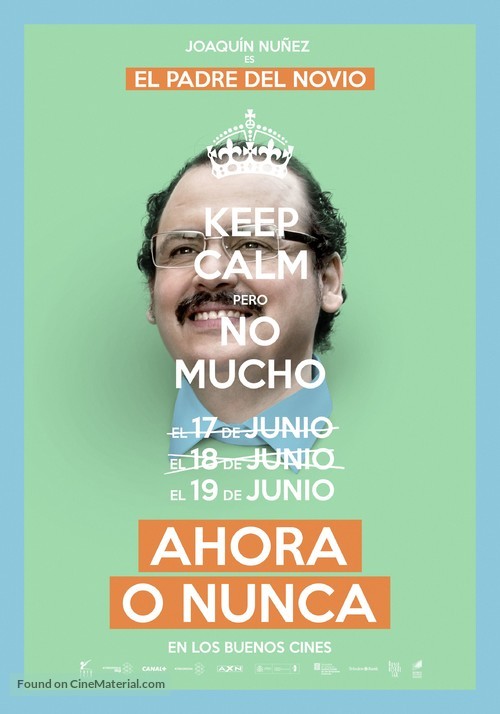 Ahora o nunca - Spanish Movie Poster