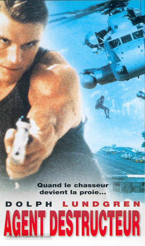 Agent Red - French VHS movie cover