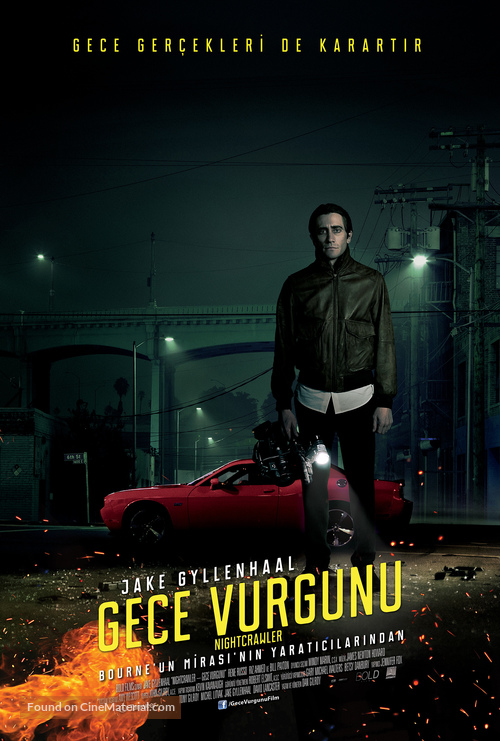 Nightcrawler - Turkish Movie Poster