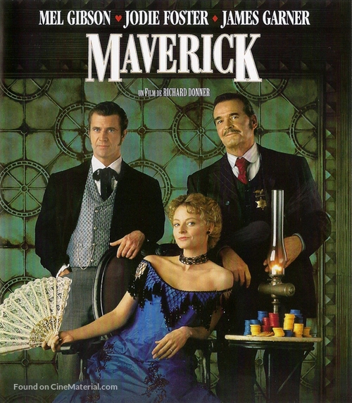 Maverick - French Blu-Ray movie cover