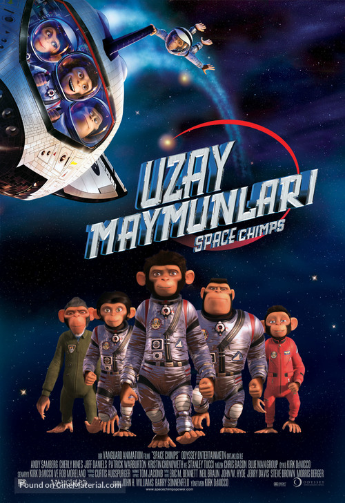 Space Chimps - Turkish Movie Poster