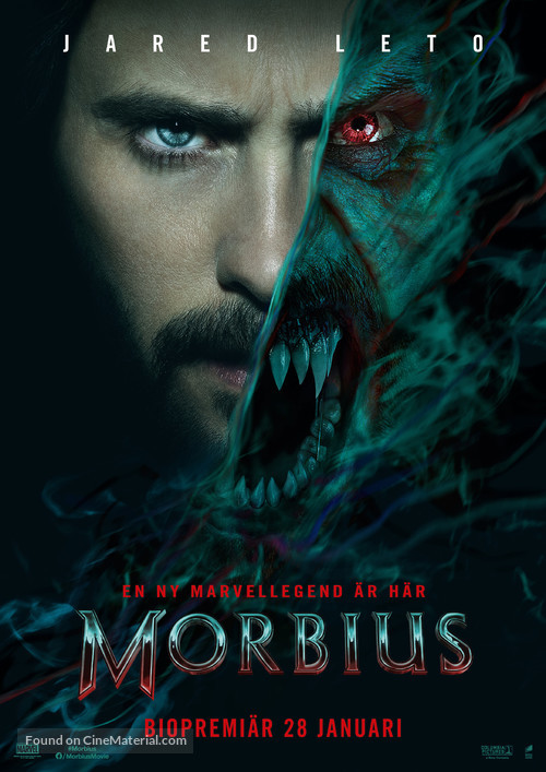 Morbius - Swedish Movie Poster