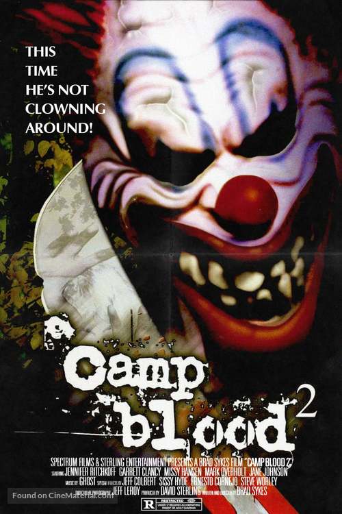 Camp Blood 2 - Movie Poster