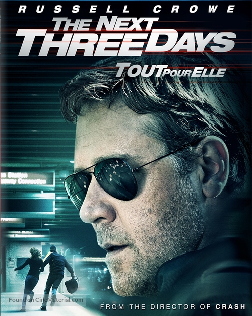 The Next Three Days - Canadian Blu-Ray movie cover